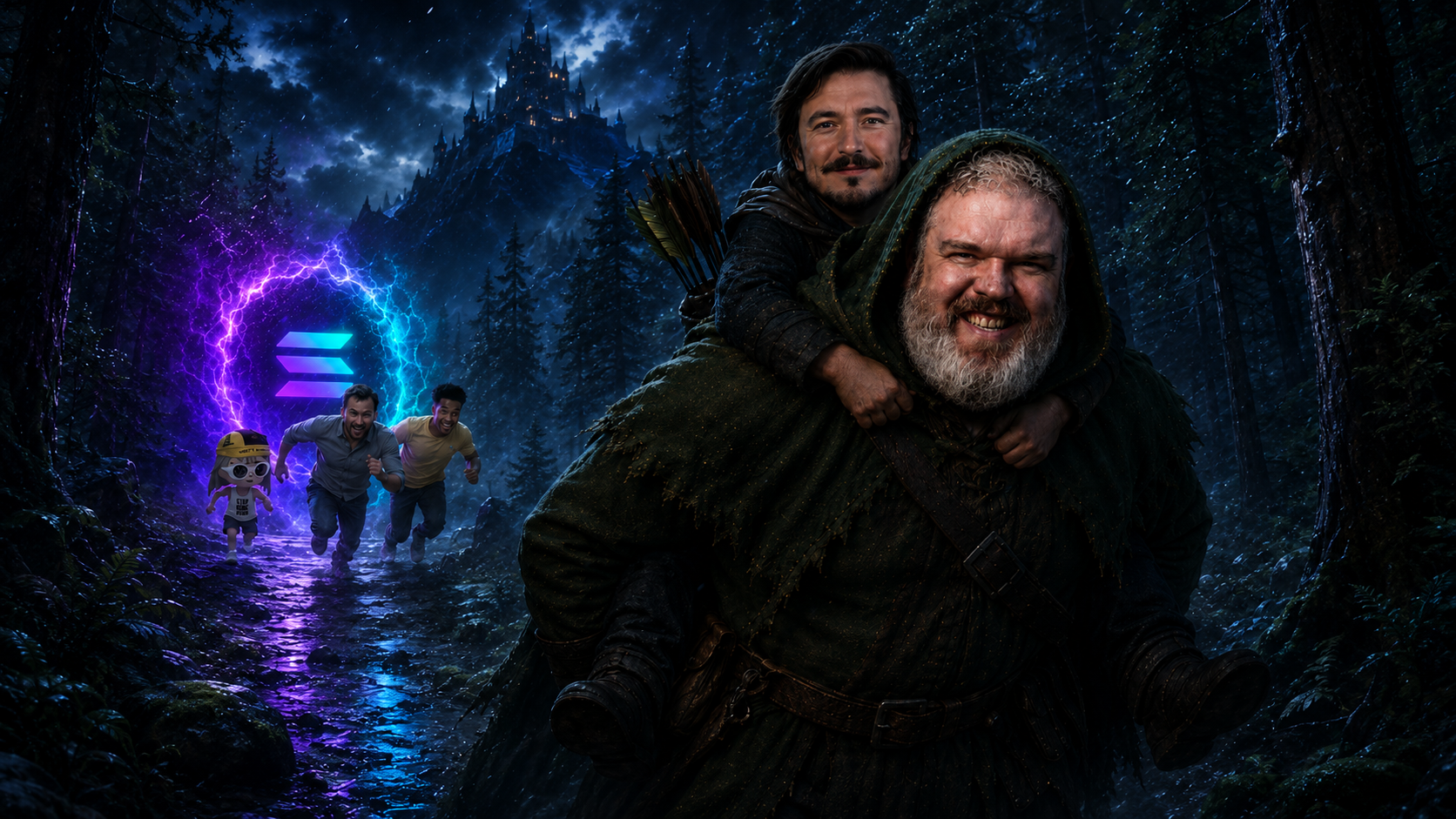 Running from Solana portal